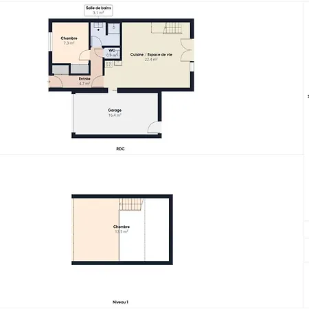 A Pied, Maison Avec Jardin Pour 4 * Saint-Hilaire-de-Riez